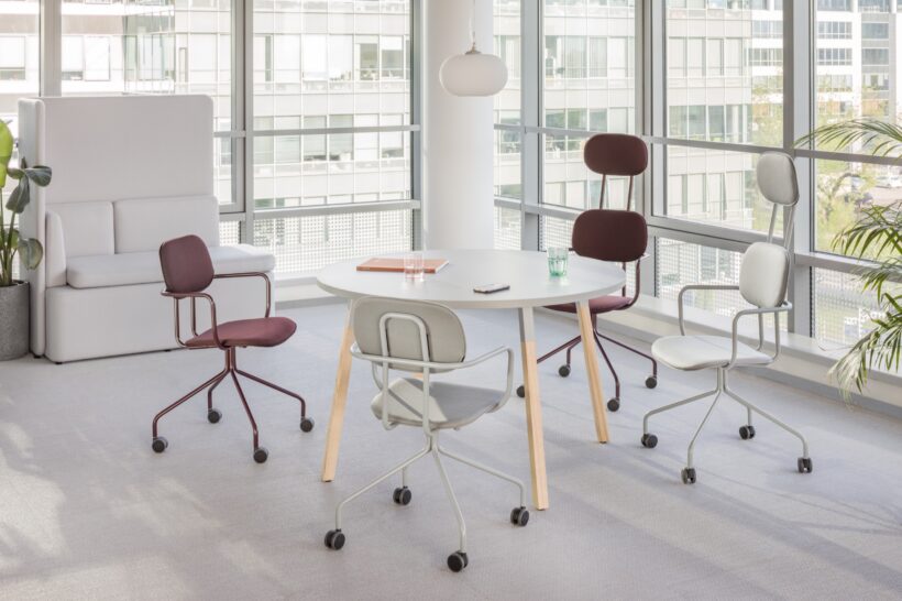 meetong and conference table_wooden leg_mdd